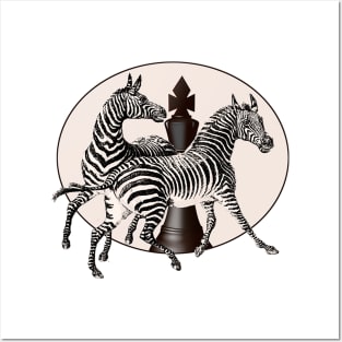 Zebra herd Africa Posters and Art